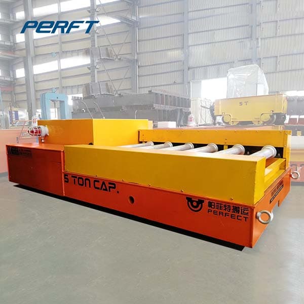 <h3>on-rail transfer carts with industrial turntables</h3>
